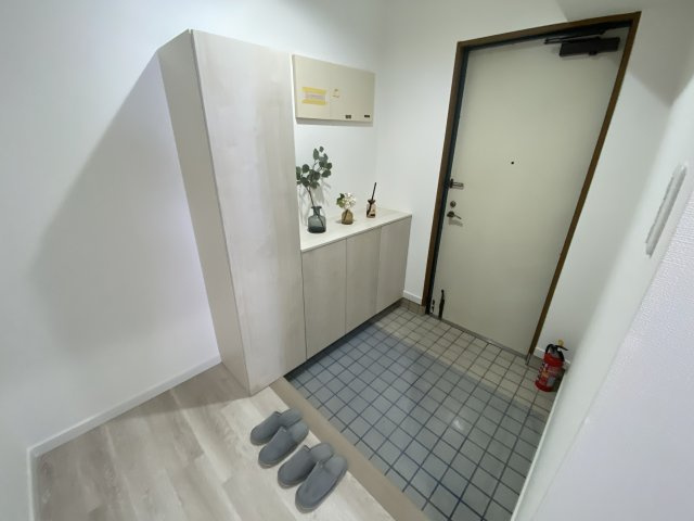 グランシャトレ松尾の玄関