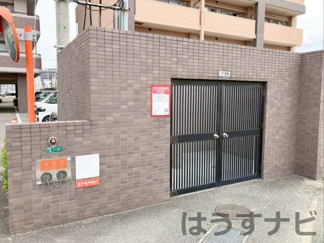 アムール長者原駅前のその他共用部分|清潔に保たれた敷地内ゴミ置き場で、快適な生活環境！