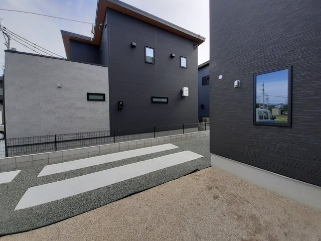 熊本市南区御幸木部３丁目の新築一戸建の庭