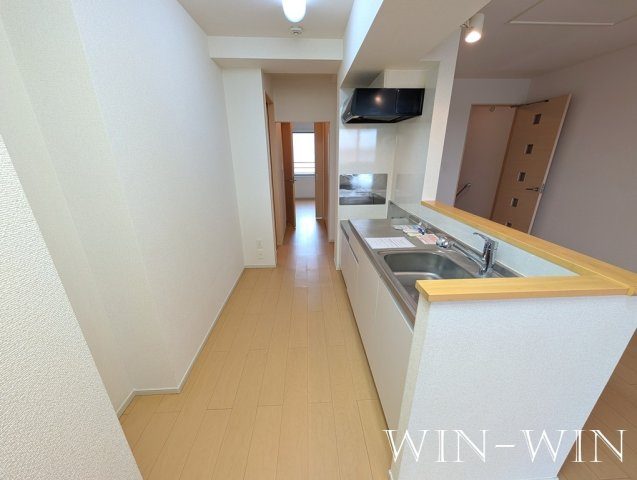 アイランド花月 Ⅲのキッチン