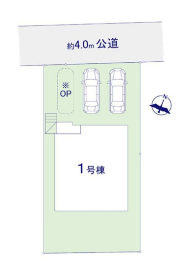【区画図】 | 福岡市東区雁の巣2丁目8期　1号棟（全1棟）【仲介手数料無料・0円】 | 区画図です。