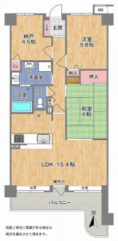 【間取り】の画像