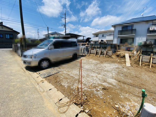 文違第８　新築戸建て　２号棟の駐車場