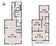 千葉市花見川区宮野木台四丁目　新築分譲住宅A号棟の画像