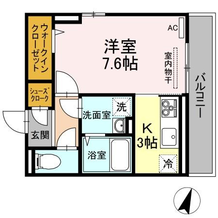 アグレッシブファインの間取り