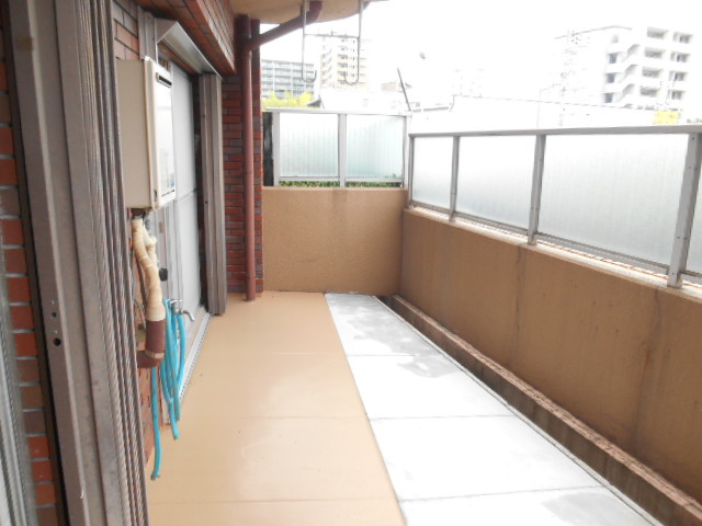 アビタシオン西緑丘のバルコニー