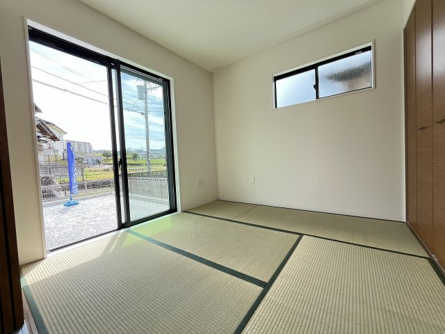【和室】 | 福岡市東区奈多3丁目1期　1号棟（全4棟）【仲介手数料無料・0円】 | 施工例。施工例は完成時と異なる場合があります。
