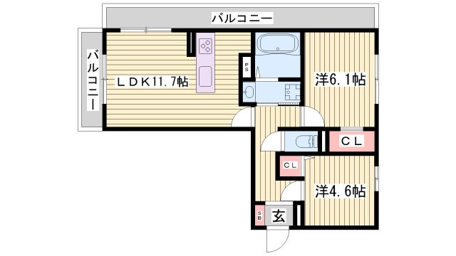 GRACE　ARKの間取り