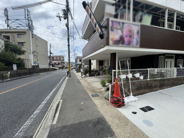 明石市太寺大野町新築戸建３号地の前面道路含む現地写真