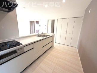 【キッチン】 | 岐阜市河渡新築建売全5棟！長期優良住宅！耐震等級3・住宅性能評価書取得した安心安全なお家です♪ | 岐阜市河渡新築建売全5棟！長期優良住宅！耐震等級3・住宅性能評価書取得した安心安全なお家です♪