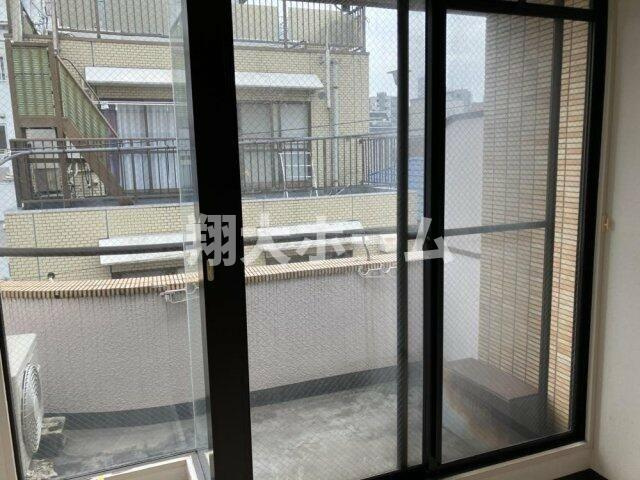 ガーデンプレイス市ヶ谷のバルコニー