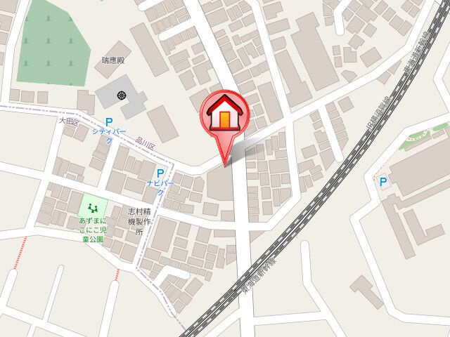 ステージファースト西大井一番館の地図