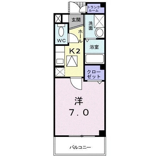 アビタシオン・Ｍの間取り