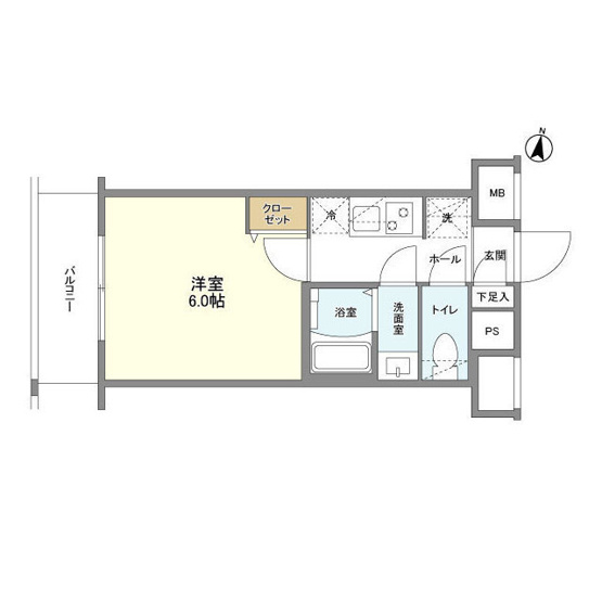 【間取り】 | インペリアルフラット武蔵小山