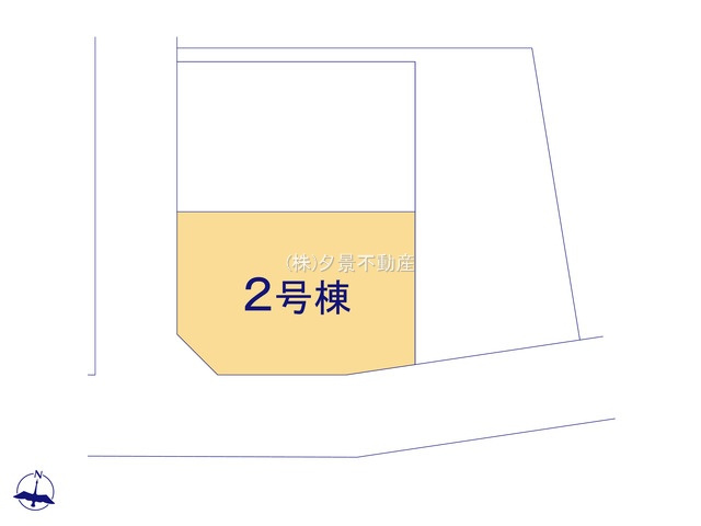 《仲介手数料無料》岩槻区城南１丁目5-41-1新築一戸建てリナージュの区画図