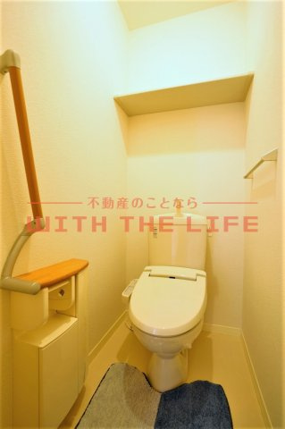 クラヴィエ野中町のトイレ|ゆったりとした空間のトイレです