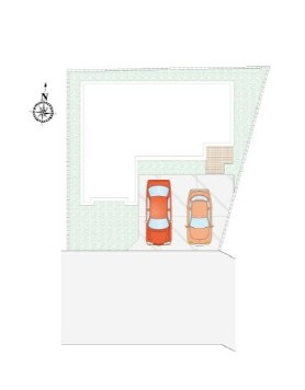 坂戸市鎌倉町新築戸建の区画図