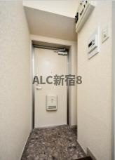 サングレース千歳台の玄関