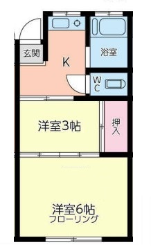 横浜市南区平楽のアパート