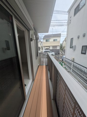 ソレイユ湘南太平台Bのバルコニー