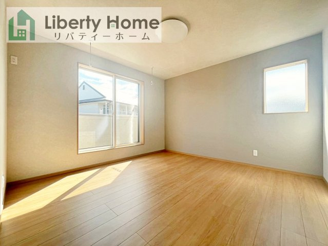 土浦市荒川沖西第2期　新築戸建　3号棟の寝室