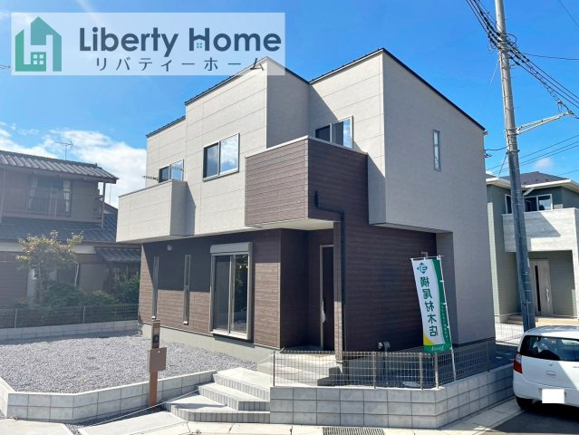 土浦市荒川沖西第2期　新築戸建　3号棟の外観