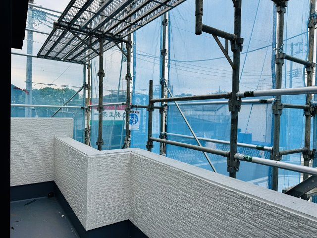 八王子市　石川町　新築一戸建て　７期のバルコニー|～現在建築中、詳細は弊社までお気軽にお問い合わせ下さい～