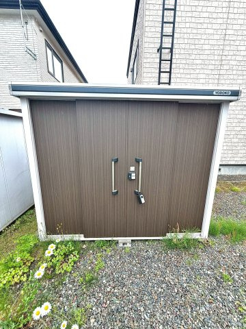 恵庭市美咲野2丁目の収納|大容量の物置！