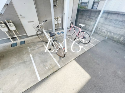 【その他共用部分】 | 多摩川第２コーポ | 駐輪場です。