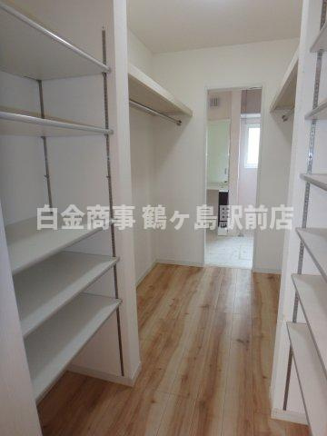 坂戸市長岡中古戸建の収納