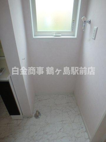 坂戸市長岡中古戸建のランドリースペース