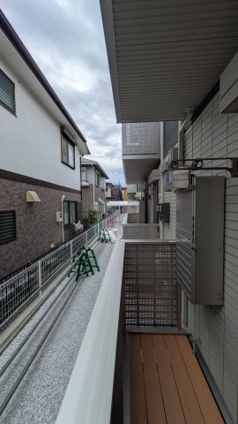 ソレイユ湘南太平台Bのバルコニー