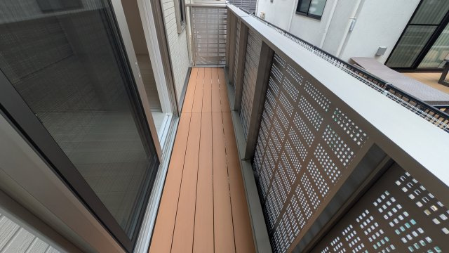 ソレイユ湘南太平台Bのバルコニー
