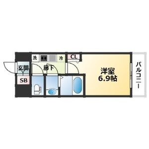 プレサンス上前津エレスタの間取り