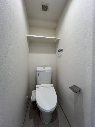プレサンス上前津エレスタのトイレ|落ち着いた色調のトイレです