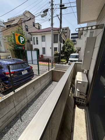 ファミール仲町のバルコニー