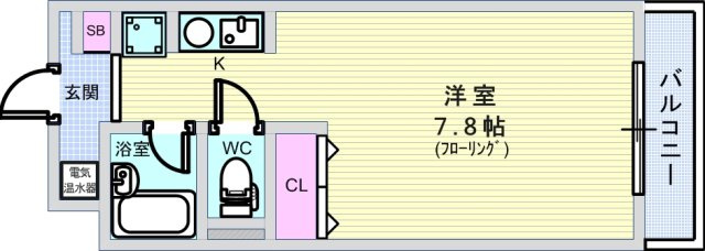 アルテ曽根の間取り