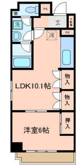 【間取り】 | グリーンハイム赤羽 | 間取りです。