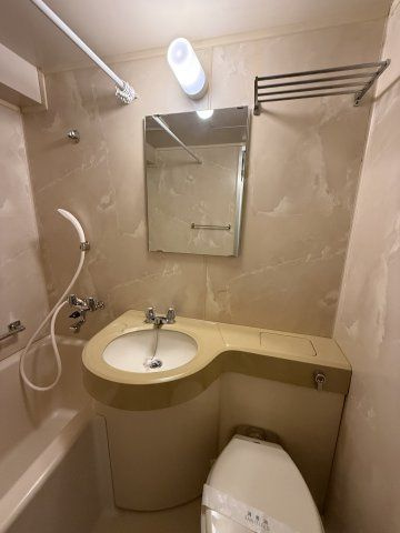 朝日プラザ西道頓堀の洗面所
