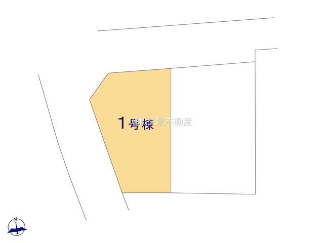 《仲介手数料無料》浦和区木崎２丁目27-9新築一戸建てリーブルガーデンの区画図