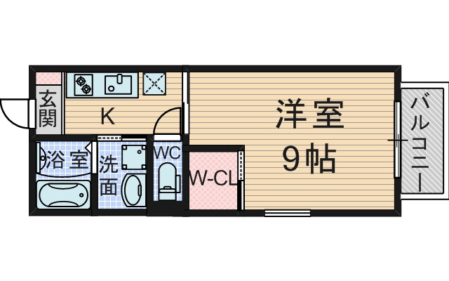 アルビノハイツの間取り