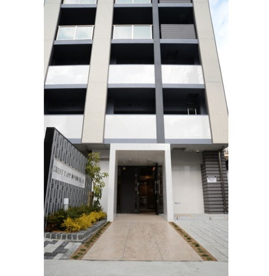 【エントランス】クレストタップ神戸湊町ブラン