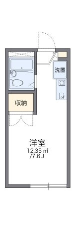 レオパレスこうべ山手の間取り