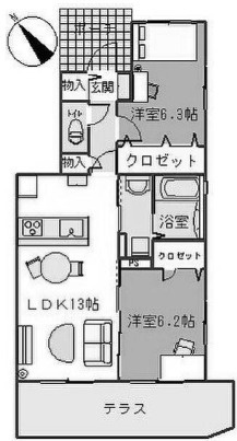 プレリュードの間取り
