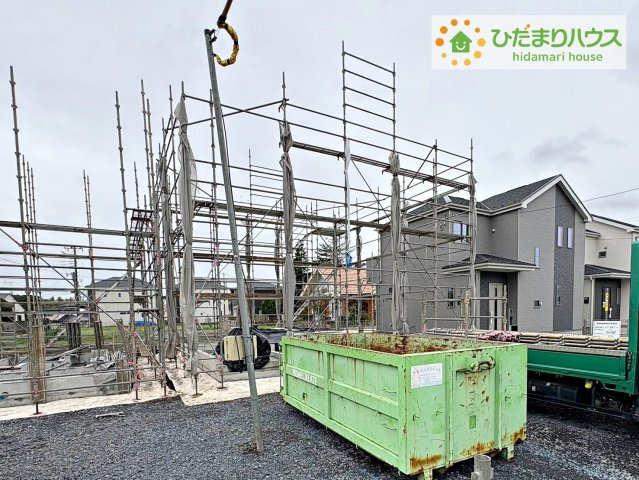 ひたちなか市三反田　新築戸建　A号棟の外観|是非一度、ご家族そろってご内覧ください♪