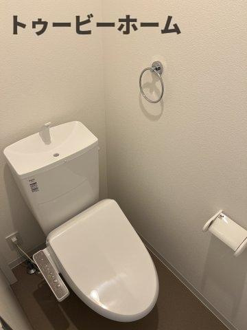 ジーメゾン入間東藤沢ルーチェのトイレ|落ち着いたトイレです