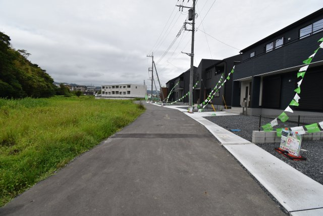 リーブルガーデン  日立市田尻町　6期　1の前面道路含む現地写真|現地撮影（2026年8月）