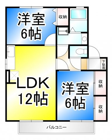 セジュールしんきょうの間取り