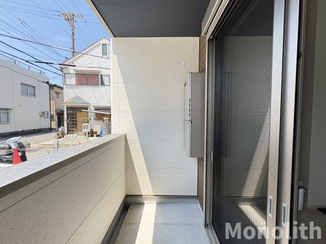 (仮称)ジーメゾン磯上町のバルコニー