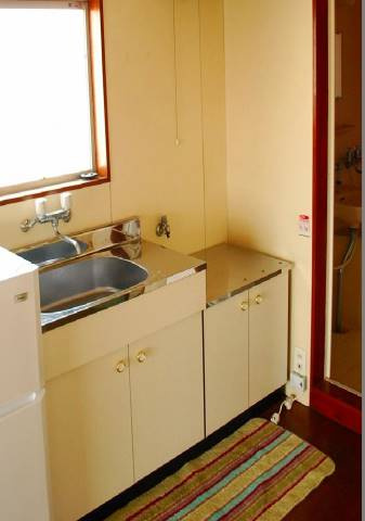 熊本市中央区九品寺３丁目の賃貸マンションのキッチン
